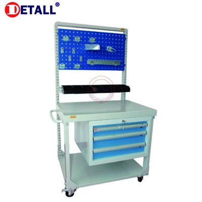 Wheel Model Shelf Single Drawer Hand Tool Steel Transport Trolley/ Shelf Metal Tool Cart For Warehouse/factory