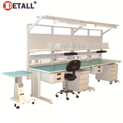 Detall-factory produced Esd Modular Drawer Workbench Stainless Steel Work Table