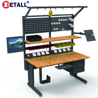 Detall-factory manufacture cheap price adjustable beech work bench