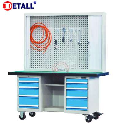 Detall- mobile workbench with storage drawer