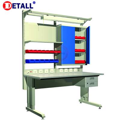 Detall. newest steel work table factory used mobile industrial height adjustable workbenches