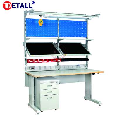 Detall- cell phone repair ESD workstation with modular design