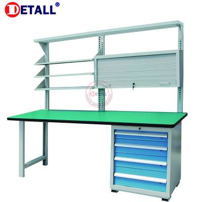 Lab warehouse industrial work table of good weight loading (Detall)