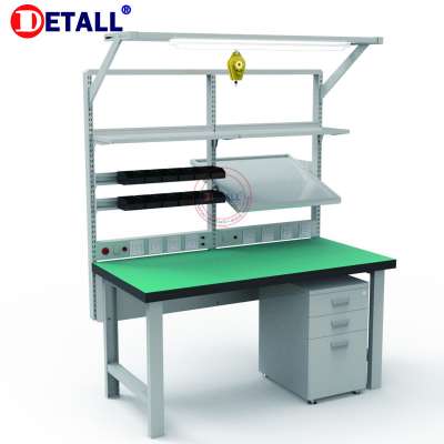 Detall- Industrial Workbench Steel Work Table Esd Electronic Dry Cabinet