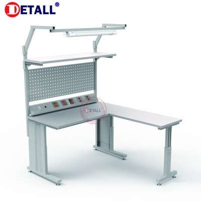 Ergonomic modular workstation of assembly line (Detall)