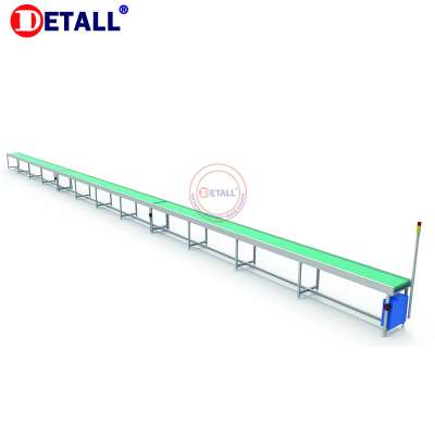 Factory Direct Sale Adjustable Workbench Economic Metal Long Work Table Belt Conveyor