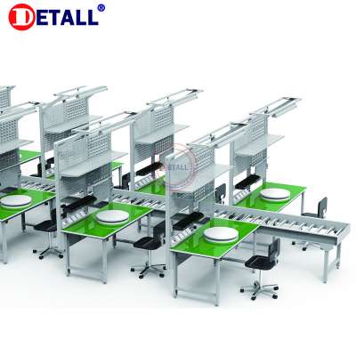 Different Types Of Air Conditioner Assembly Line Belt Conveyor